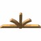 Ekena Millwork Redmond Rough Sawn Timber Gable Bracket, Western Red Cedar, 96"W x 44"H x 6"D x 6"F, 11/12 Pitch GBW096X44X0606RED00RWR - alternate 4